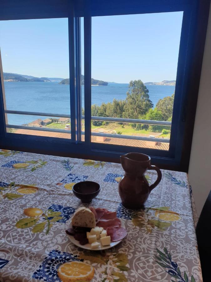 Apartamento Miramar Pontevedra Exteriör bild