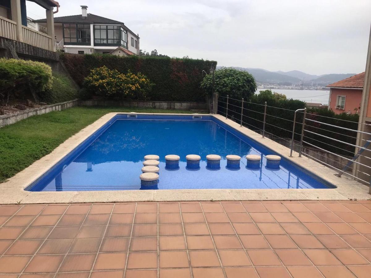 Apartamento Miramar Pontevedra Exteriör bild